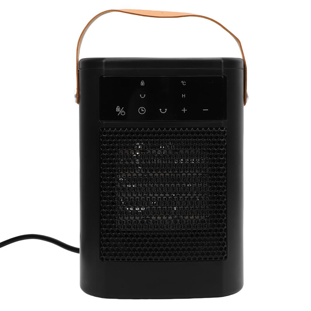 Space Heater 1500W Portable Electric Heater PTC Ceramic Heater with Remote 12H Timer Quiet Touch Screen for Indoor