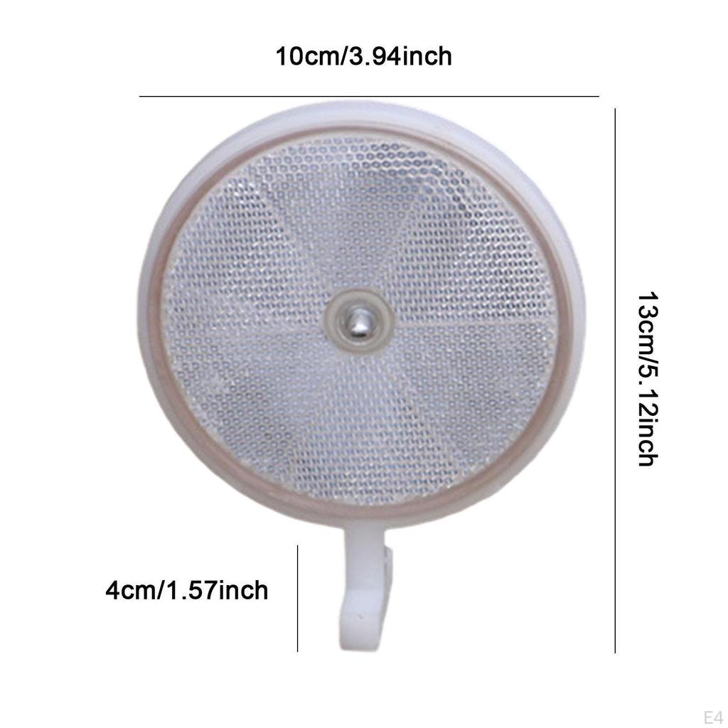 Zufahrtspur Reflektor Markierung Rundes Schild für Verkehrssicherheit im Außenbereich