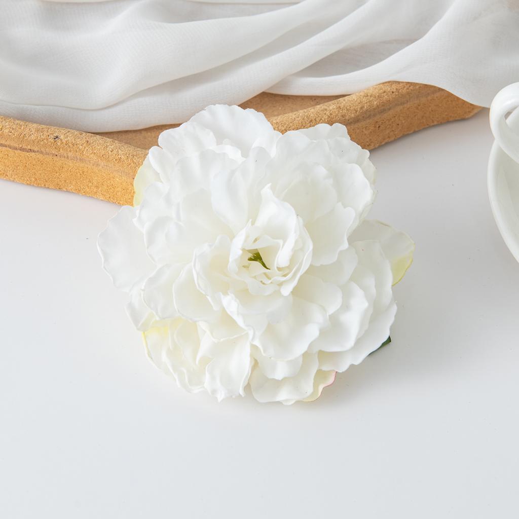 100 Stück Künstliche Pfingstrosen Hochzeit Brautparty Weihnachten Heimdekoration Gartenbögen DIY Geschenkbox Heißer Verkauf Blumenkopf
