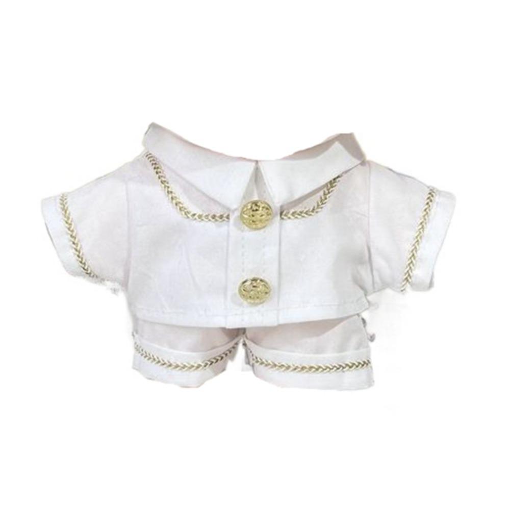 

French Retro Style Cotton Doll s Clothes Plush Plush Doll Clothes Children s Gift белый