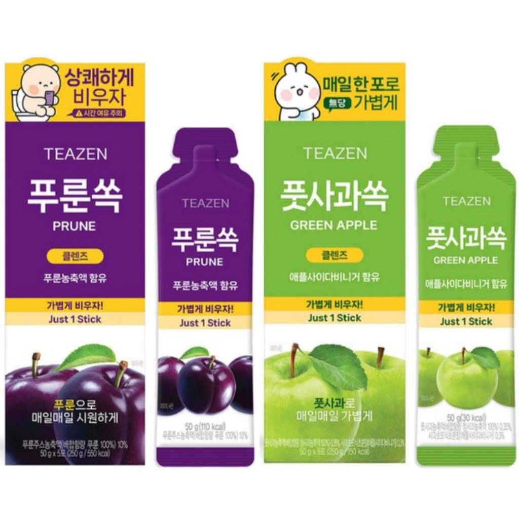 

[TEAZEN] Prune Extract & Green Apple Kick(5EA) Prune&Green Apple Set