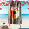 FC Augsburg Print Beach Towel, Large Soft Quick Dry Towel for Beach Camping Swimming