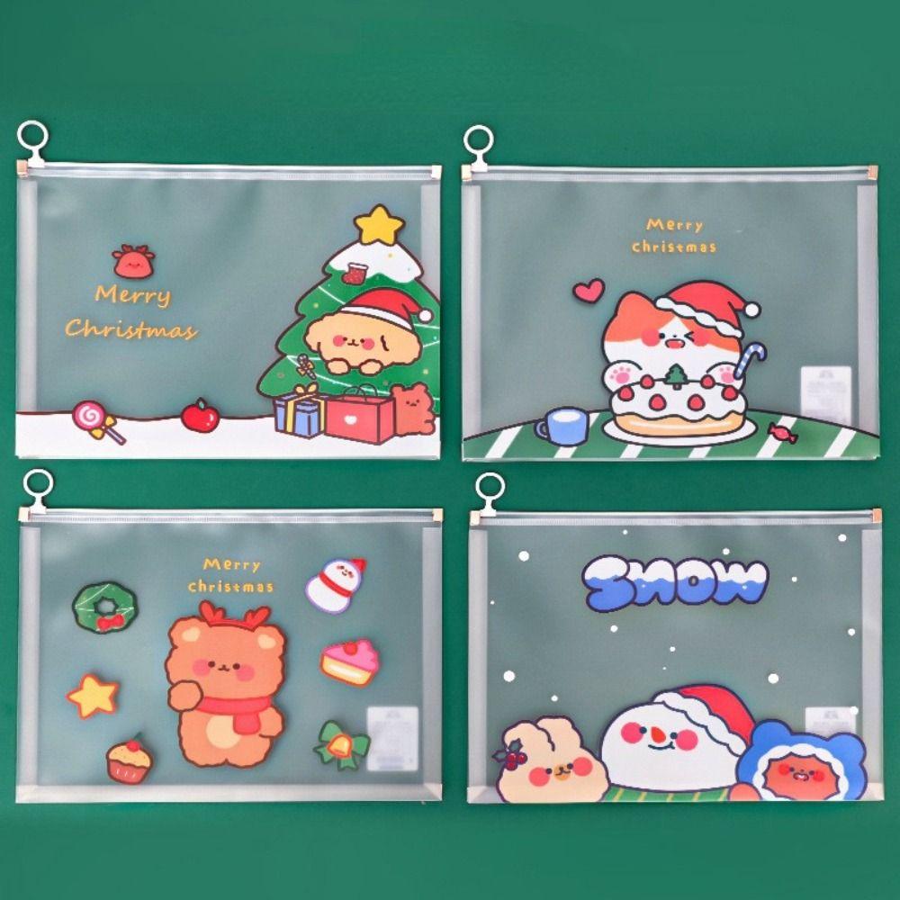 Paper Pencil Case School Stationery PP File Bag Information Pack Documents Filling Bag File Folder