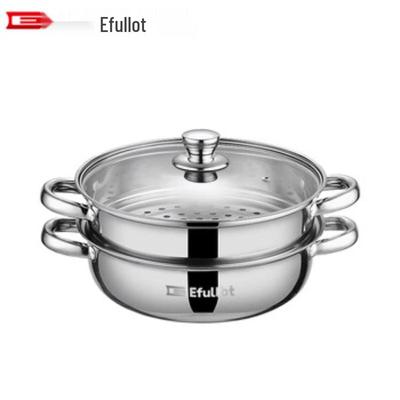 EFULLOT EFSS-S012 Doppelschicht-Dampfgarer, 28 cm