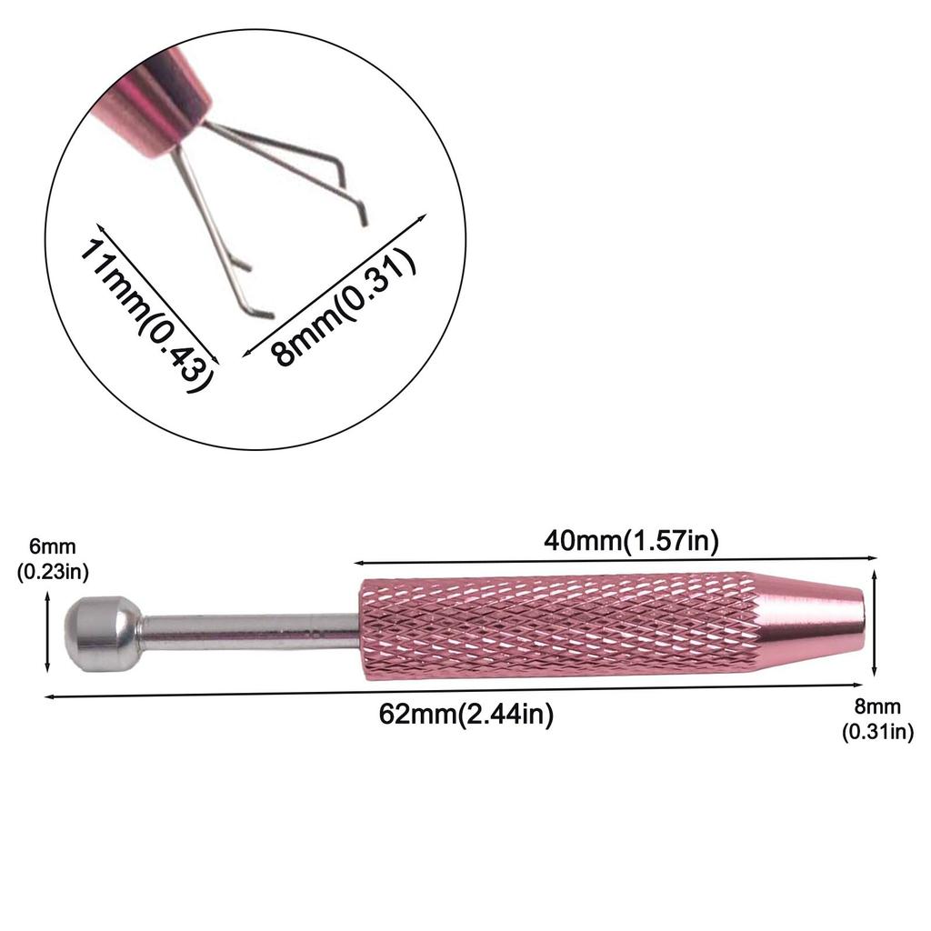 Gems Holder Tool with Four Claws Designed for Maximum Visibility and Control
