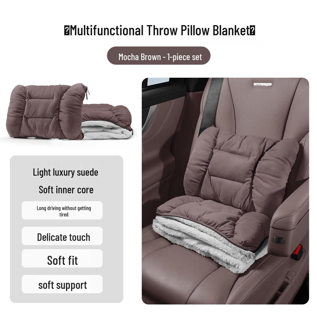Honda Accessories: Flannel Headrests, Lumbar Supports, Neck Pillows for CRV, Fit, 11th Gen Civic, and Accord.
