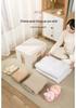 Tianshan Cotton & Linen Foldable Storage Box with Thick Steel Frame