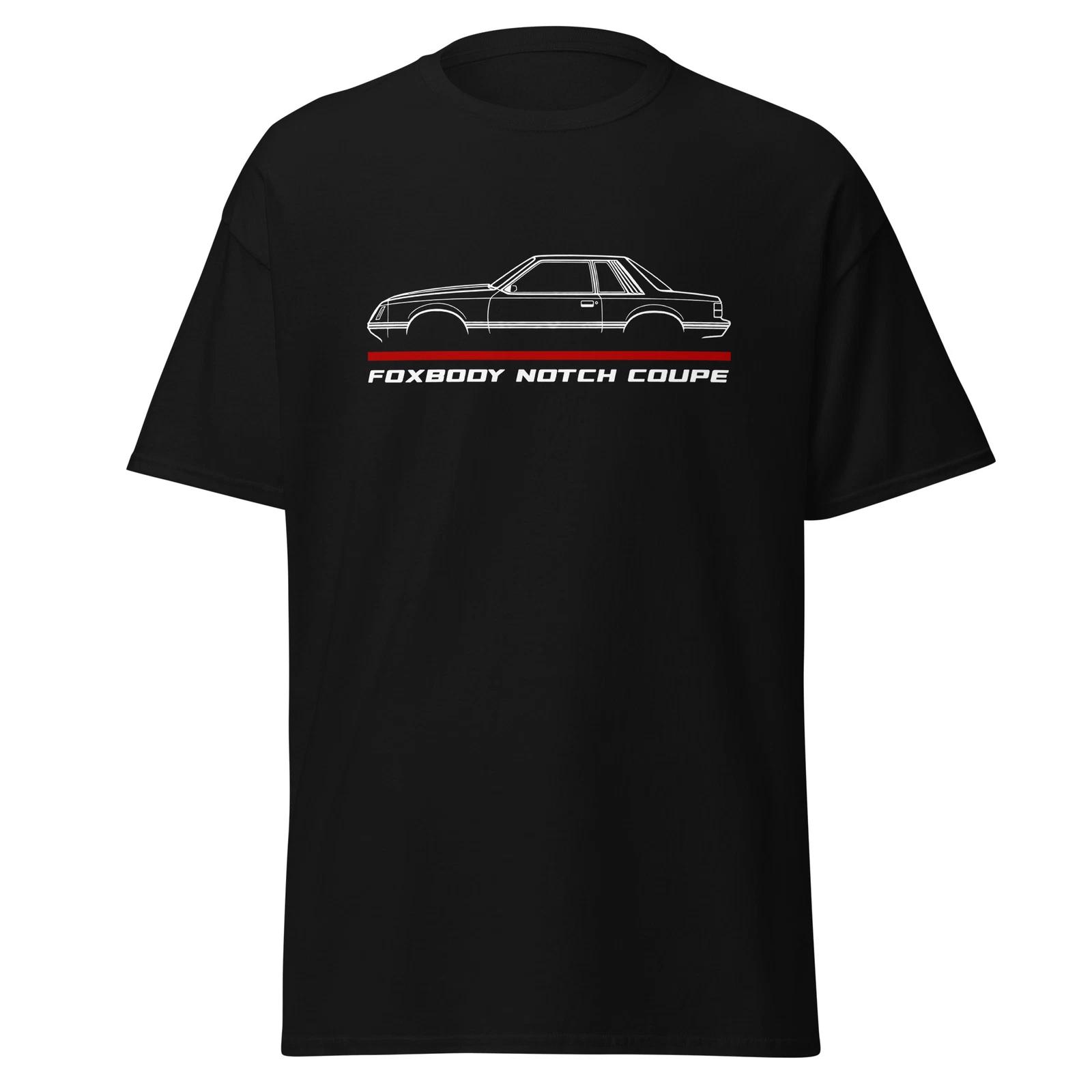 T-Shirtd Mustang Foxbody Notch Coupe 1986 Car Enthusiast Gift XL