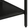 Vidaxl Stolik Konsolowy, 110X30X75 Cm, Surowe Drewno Mango I Żelazo