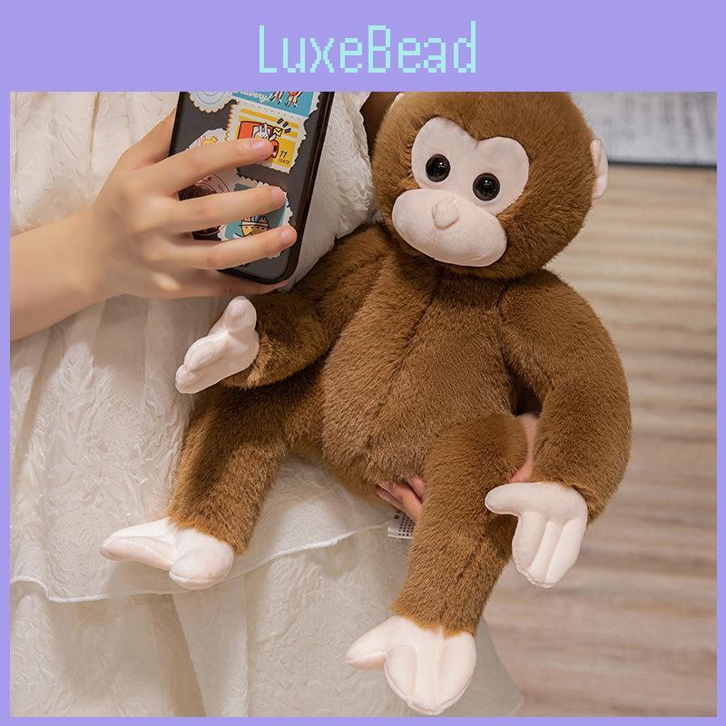 Plush Toy Monkey Cute Animal Cartoon Stuffed Doll Kids Birthday Decoration Gift