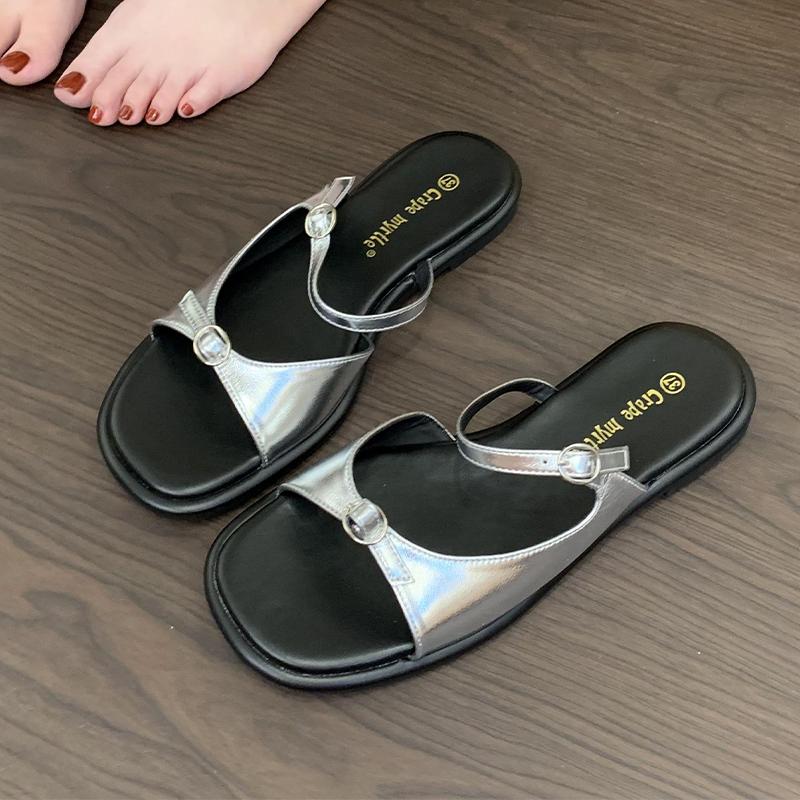 Fashion Women's Slippers Flats Casual Shoes Fashion Designer Sandals Woman Walking Slides 2025 New Beach Flip Flops Cozy Zapatos Mujer
