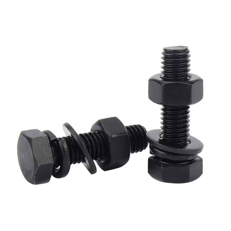 Kaying 8.8 Grade Blackened Hex Bolt & Washer Set