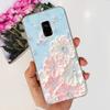 Schöne Hülle mit Aufdruck für Samsung Galaxy A8 (2018) / A8+ (2018) Weiche Silikon-TPU-Rückabdeckung für Samsung A8 A 8 Plus Handyhüllen