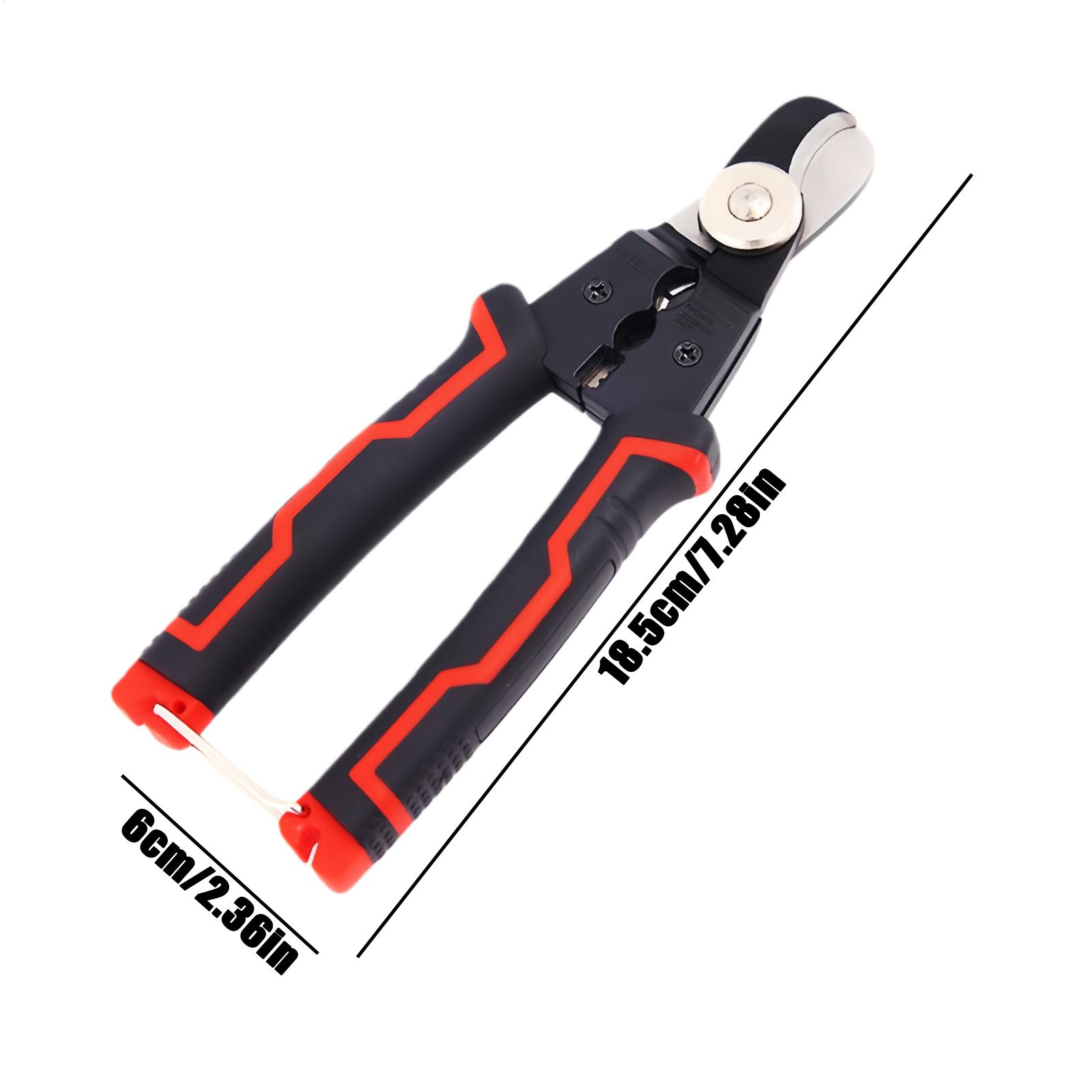 

Multifunctional Electrician Pliers Cable Cutter Stripping Cutting Hand Tools Wire and Tool Manual Wire Stripper