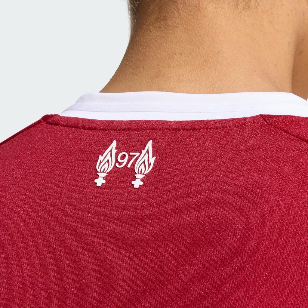 Adidas Aeroready Liverpool FC 25/26 Home Jersey Moisture-Wicking Crew Neck Short Sleeve Football Shirt Women tops JV6435