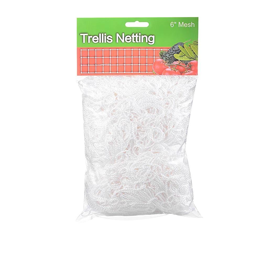 

Garden Plant Trellis Netting Plant Support Vine Climbing Hydroponics Garden Net Accessories Multi Use 5X15FT