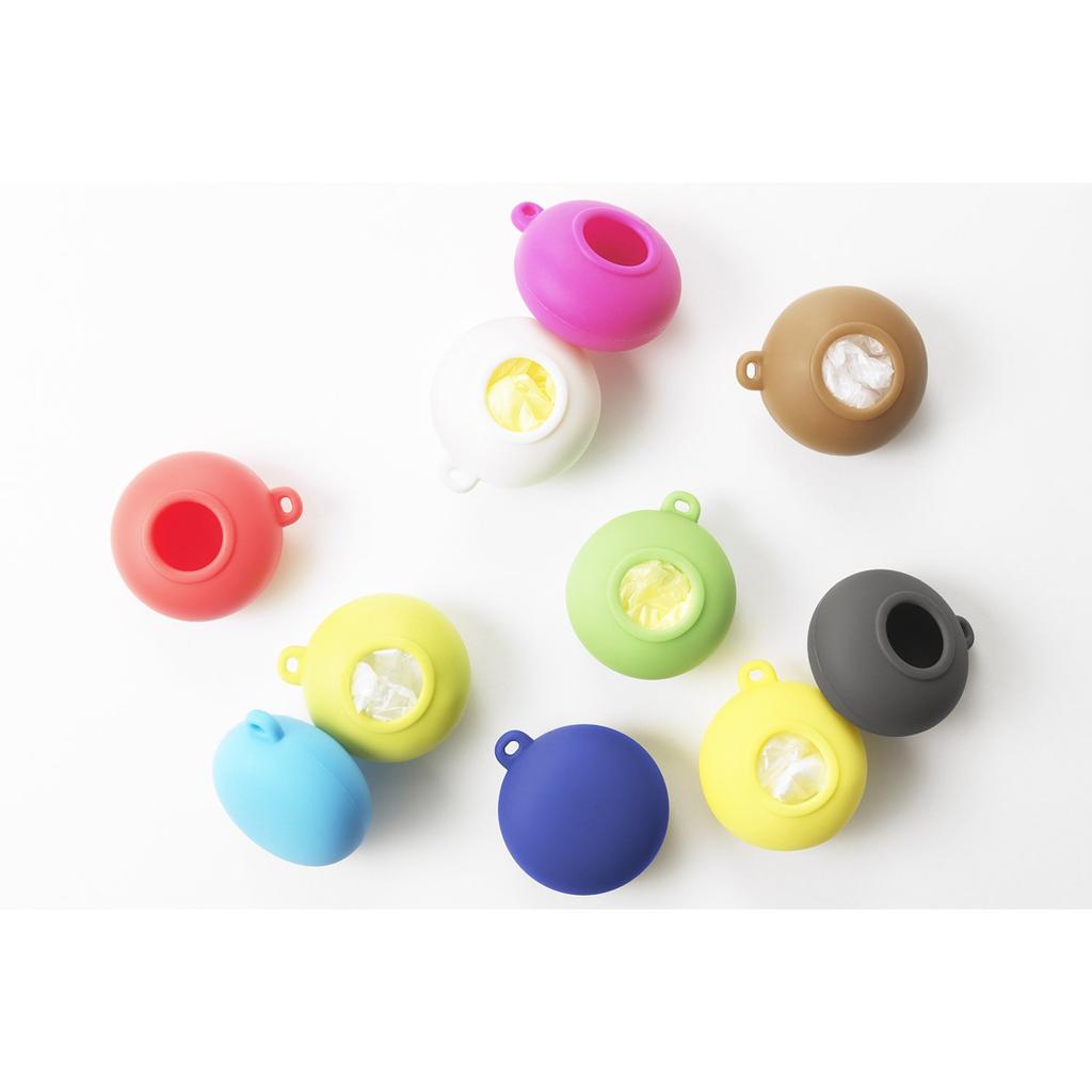 Smartly Carry Plastic Bags Pocket Yellow +d DA-1020-YL