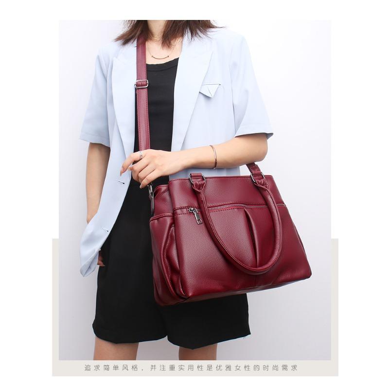 New Big Bag Trendy One Shoulder Crossbody Handbag Women's Bag