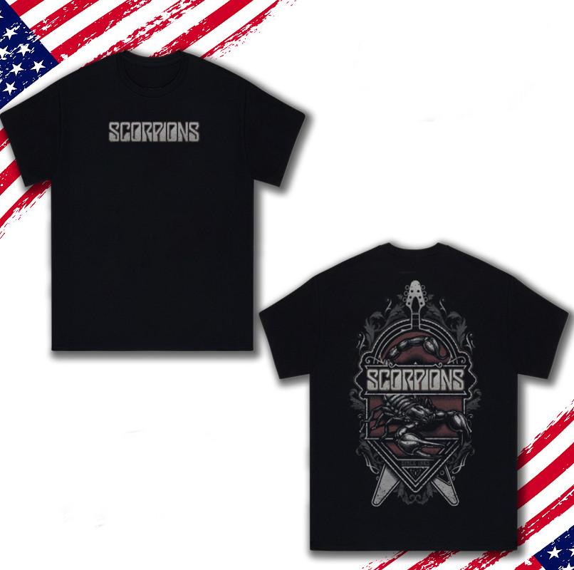 Scorpions Coming Home Live 2015 T-shirt size S-5XL S