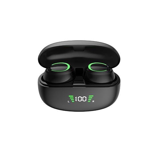 

Міні-невидимі бездротові навушники TWS Bluetooth 5.3 Навушники для сну Приховані навушники Водонепроникні шумозаглушення HiFi спортивна гарнітура чорний