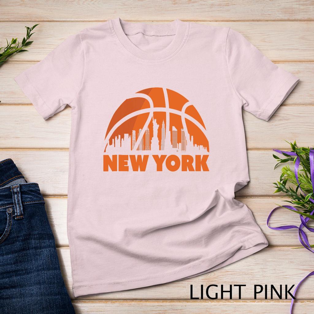 Leisure Sports New York City Skyline New York Basketball Fan Tshirt Sports Shirt Suitable For Both Unisex And Unisex