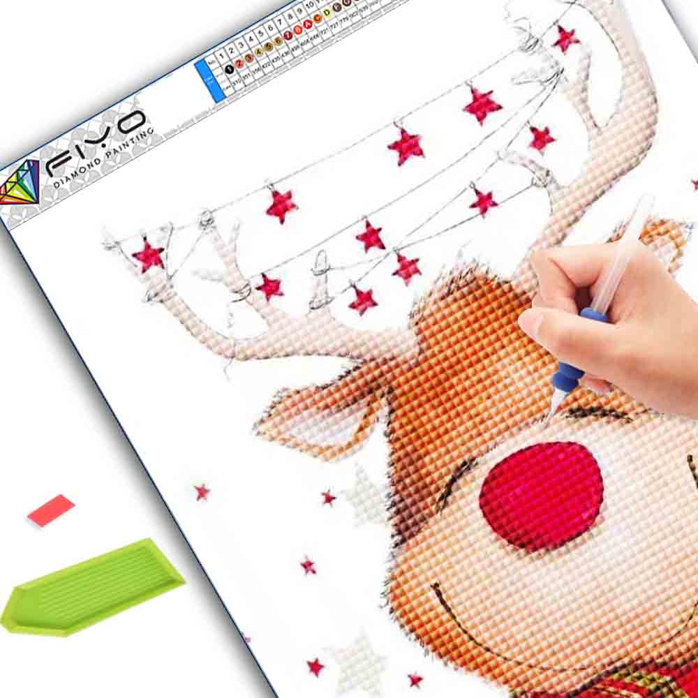 DIY Full Round Diamond Painting Cross Stitch 3D Art Style Home Scene Animal Decorative Diamond Painting 5d Diamond Art Painting