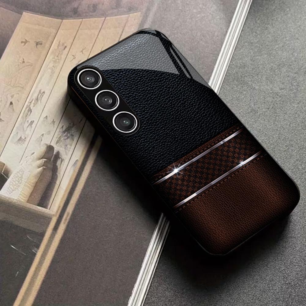 Man trend successful people PhoneCase Glass PhoneCase for Samsung Galaxy S26 S25 S24 S23 S22 S21 FE Ultra Plus Dropresistant
