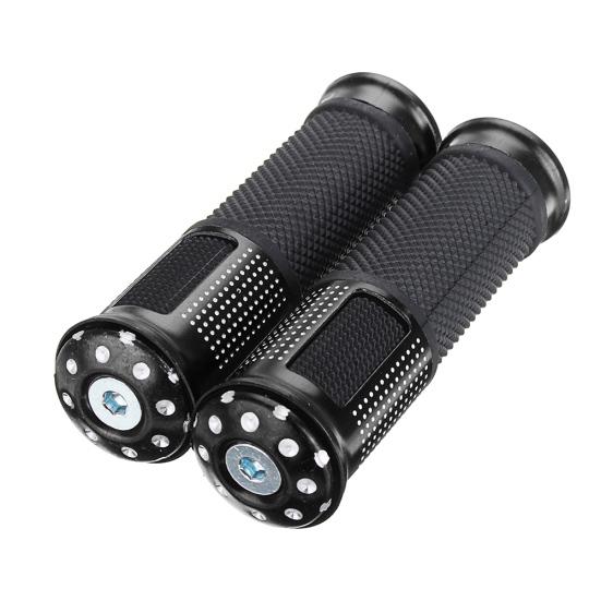 2Pcs Universal Motorcycle 22mm Handle Bar Hand Grips ATV for Honda Yamaha Suzuki