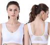 Plus Size Wirefree Sports Bra with Front Cross Buckle, Adjustable Support for Yoga & Running, Lace Trim 