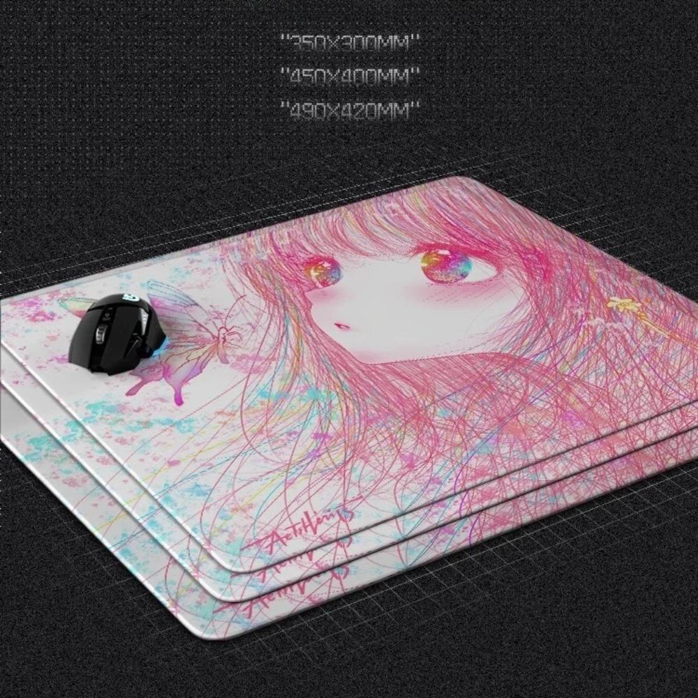 Aetheris Butterfly Mousepad Smooth Large Desk Mat Super Soft Polyurethane Base Class 99 Surface Skin-friendly Gaming Accessories