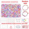 DIY Handmade Beaded Children's Toy Creative Loose Spacer Beads Crafts Making Bracelet Necklace Jewelry Kit Girl Toy Gift