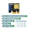 Newest 009 PLUS USB 3.0 Cable PCI-E  Card 009S PCI for press 1X to 16X tender Adapter Card  6 Pin GPU for B