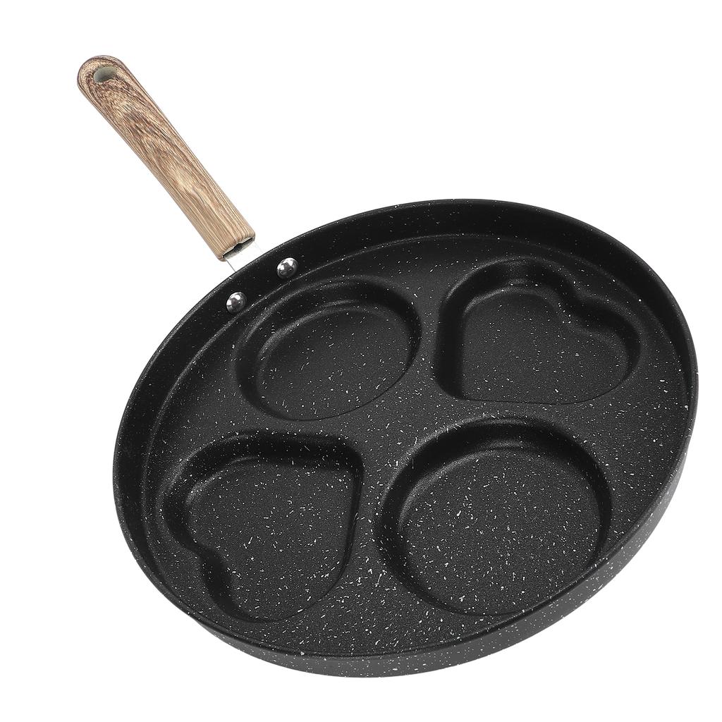 Egg Frying Pan for Stovetops Nonstick Divided Grill Pan Versatile Breakfast Grilling Pan Skillet for Indoor Cooking B