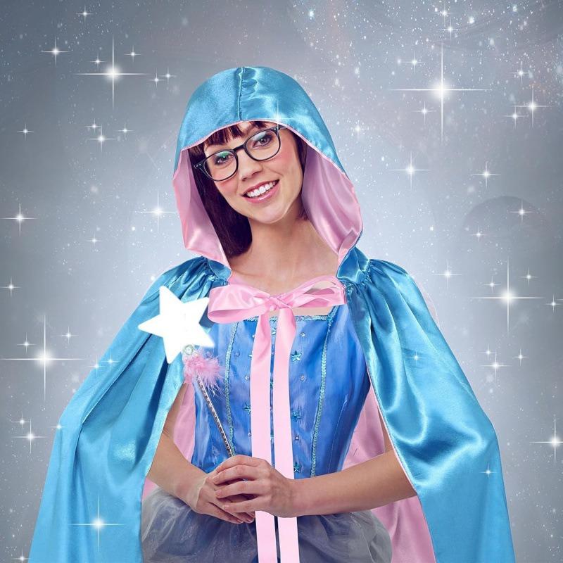 Halloween Shawl Cloak Two-color Cloak Anime Cosplay Cos Costume