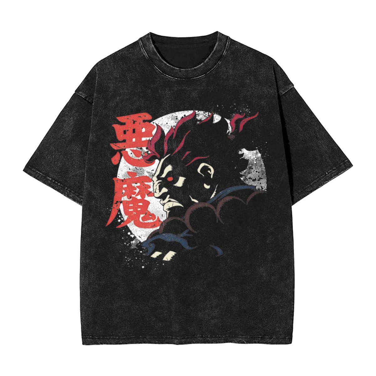 

Bambie Thug T Shirt Hip Hop Washed Oversize TShirt Eurovisions Fashion Men Streetwear Summer Tee Shirt S