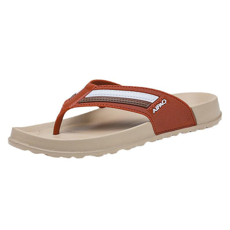 Men's Trendy Clip-Toe Non-Slip Flip Flops for Indoor & Outdoor Wear – Casual Beach Slippers