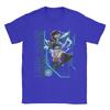 Marvel-Rivals Gamerverse PVP Luna Snow Men T Shirts Video Game Vintage Tees Short Sleeve Round Collar T-Shirts Cotton Gift Tops