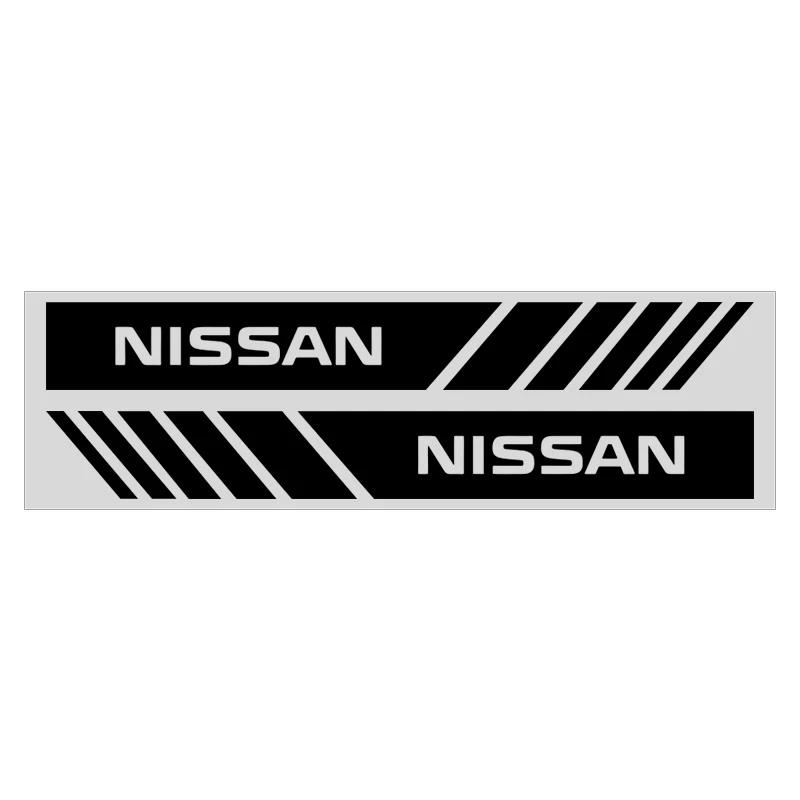 2Pcs Rearview Mirror Decal Stickers Car Styling For Nissan X-trail Patrol Qashqai Note Juke Sentra Car Decoration Accessories