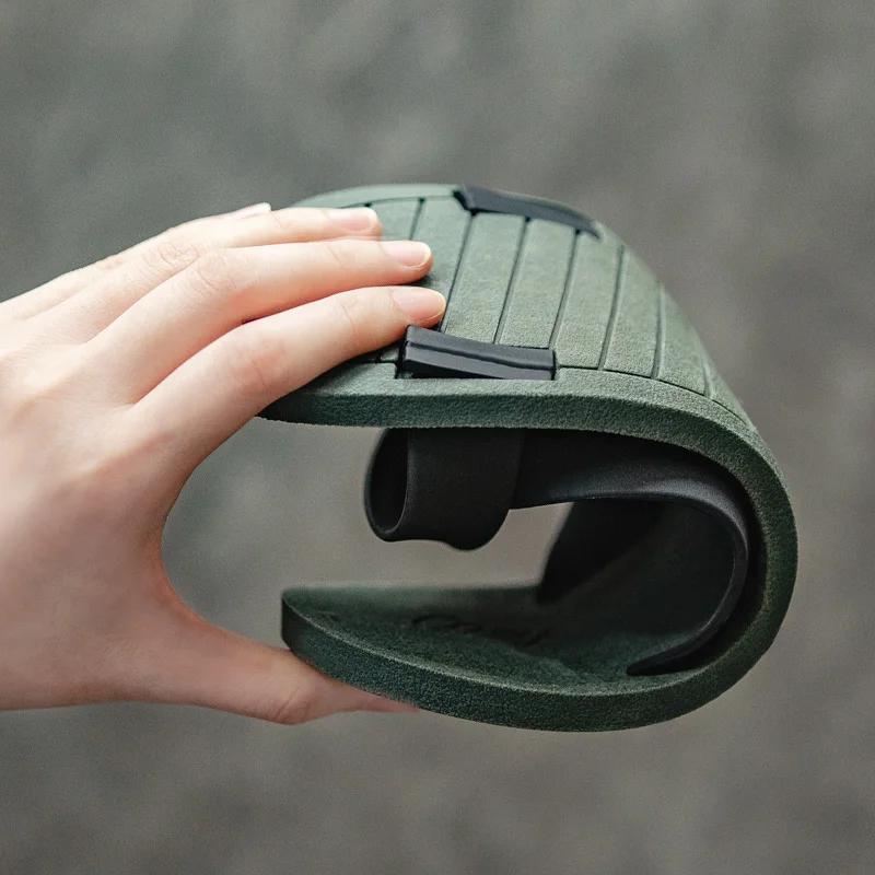 Модные летние мужские шлепанцы для улицы — фото 5