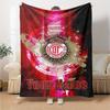 Name Custom Deportivo Toluca FC Print Flannel Blanket High Quality Warm Comfortable Cover for All Seasons Perfect for Gifts Home Decor