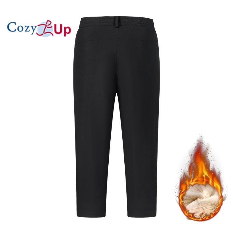 

Уютные мужские брюки водонепроницаемые уличные утепленные зимние брюки из мягкого флиса с подкладкой карманы 4XL чёрный