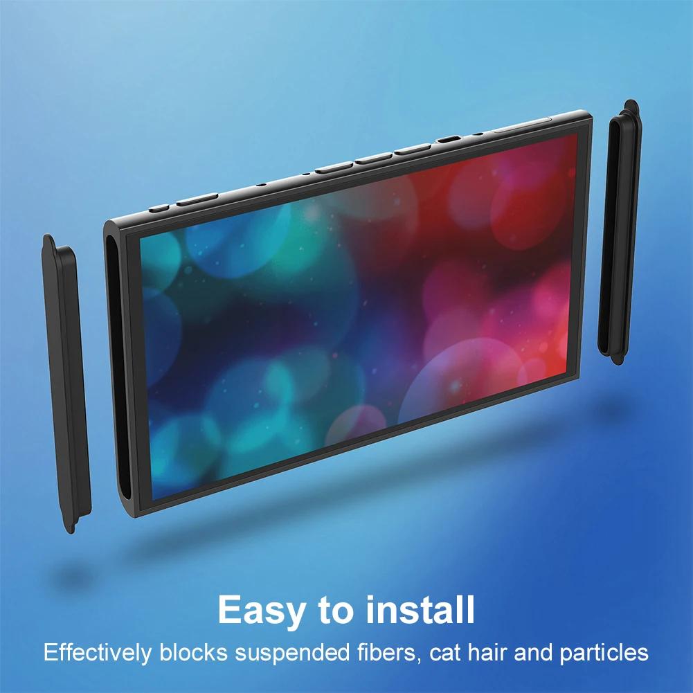 2 ST Dammplugg Sidoplåt Hölje Skal Dammtätt Paket Silikon Dammplugg för Switch 2:a Generationens Värd Dammplugg Tillbehör