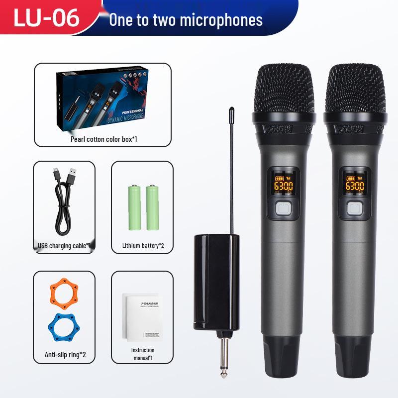 High-Quality U Band Wireless Microphone for Home KTV and Performance