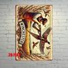 Vintage Metallschild Kunst 20x30cm Blechbild Wanddekor