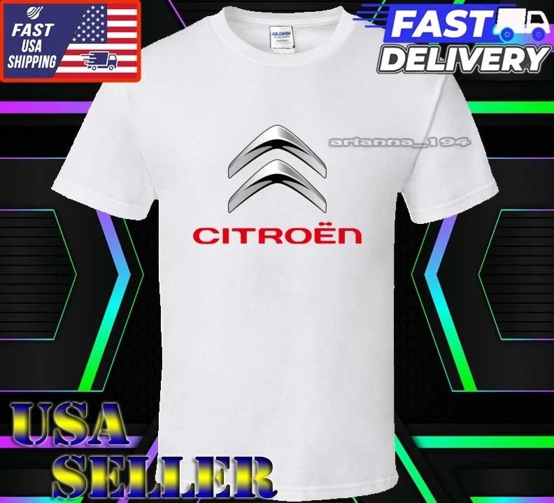 New Shirt Citreon Cars Logo T-Shirt Funny American Usa Unisex Size S-5XL S