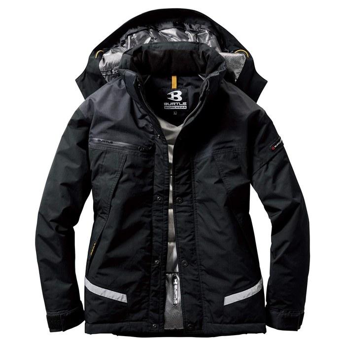 BURTLE Waterproof Insulated Jacket 7610 35 Black L