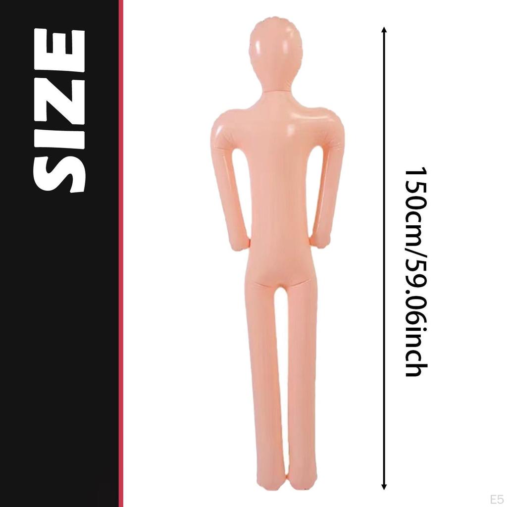 Halloween Dead Body Props Decoration Inflatable Mannequin Decor Creepy Lying Corpse