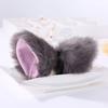 Cat Fox Long Fur Ears Costume Hair Clip Halloween Cosplay Party Orecchiette Uk