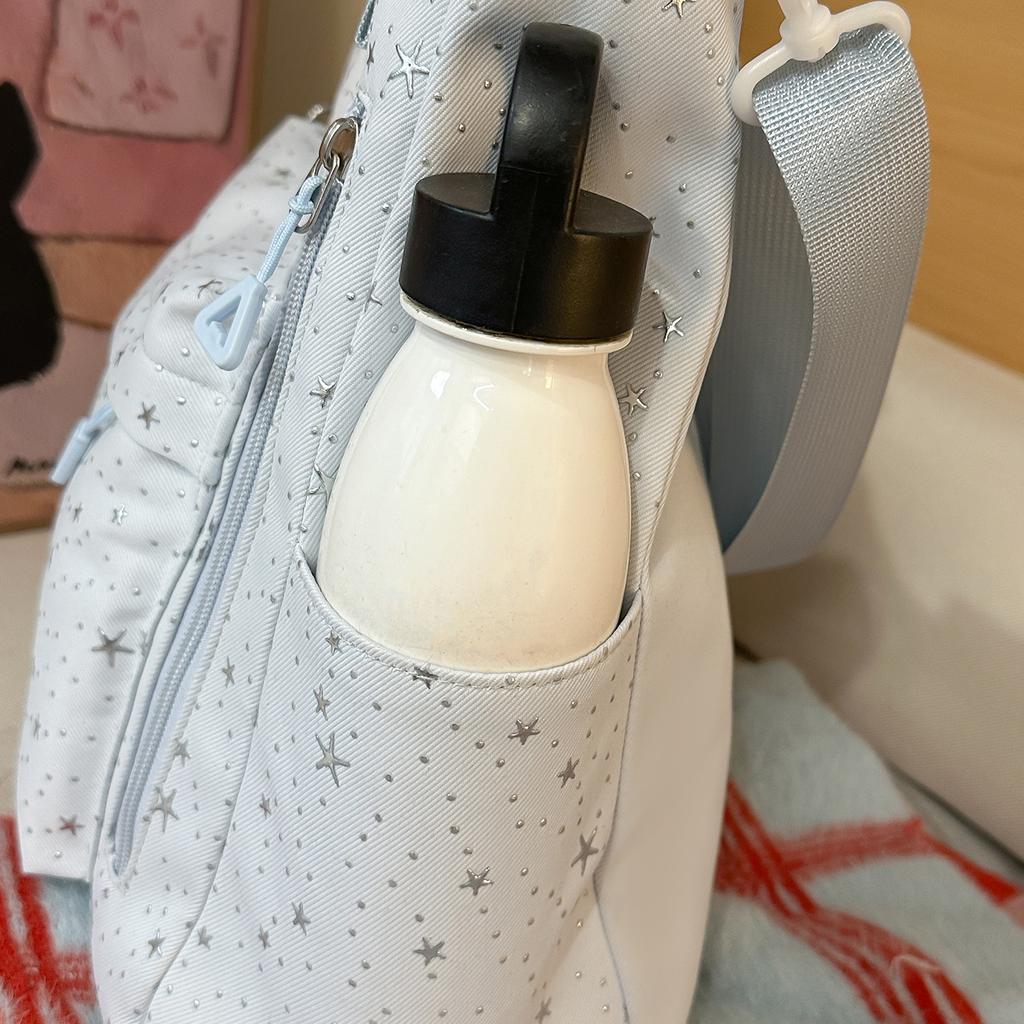Schultasche Schultasche Mittelschule Mädchen High School Schüler Mode Persönlichkeit Polka Dot 1011 Handtasche Vielseitig Leicht Mädchen Schüler