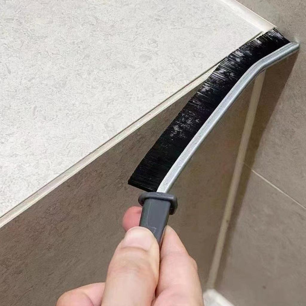 20pcs Multifunctional Crevice Brush Convenient Hangable Ergonomic Hard Bristle Crevice Brush for Bathroom Kitchen Tile Window Joints